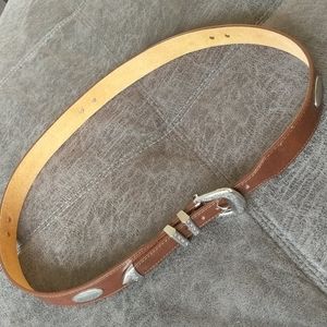 Brown Leather Belt